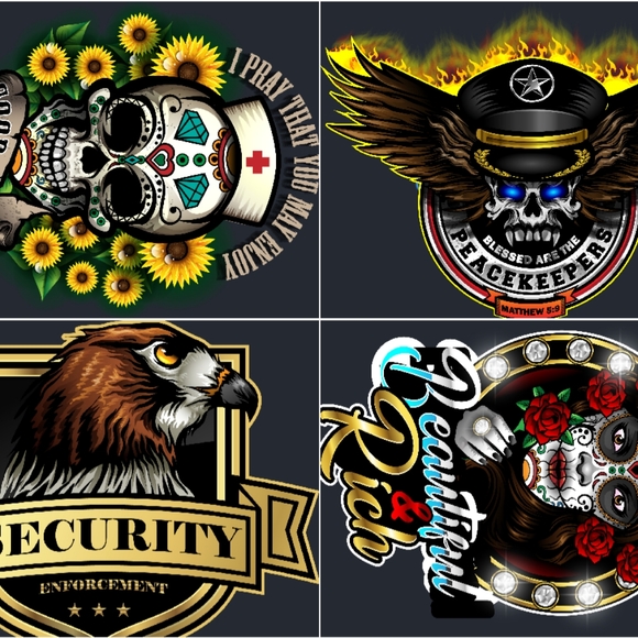 ONE custom TShirt Design ONLY, comes on flash drive with video/png file - Picture 3 of 3